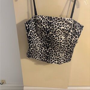 Leopard Print Women's Top